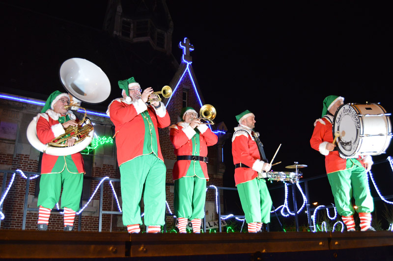 Musique et féérie lors du marché de noël